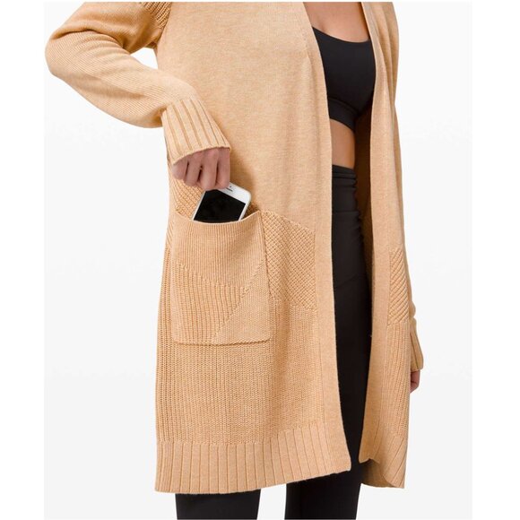 Lululemon Sincerely Yours Wrap Sweater - Picture 4 of 10